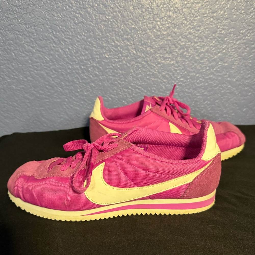 Pink Nike Cortez